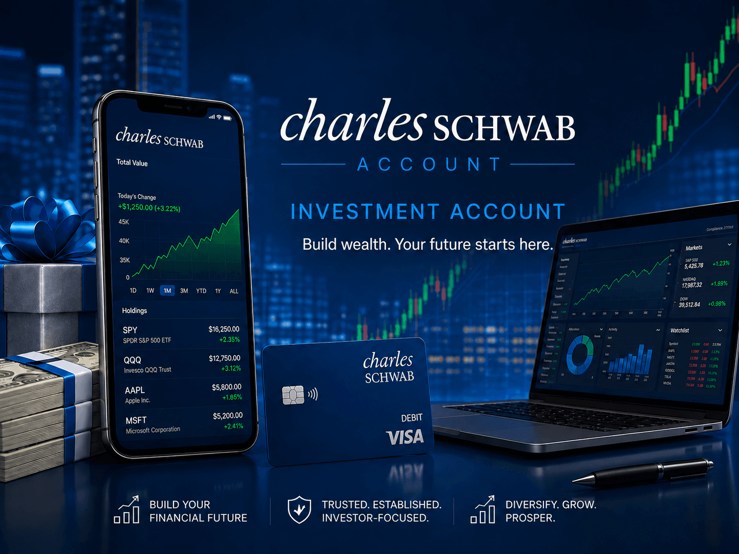 $150,000 Charles Schwab Account